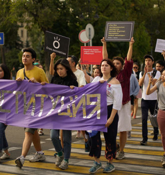 Алматинский марш. Фоторепортаж