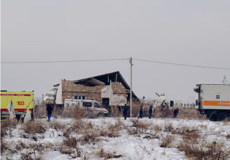 Место авиакатастрофы. Фоторепортаж